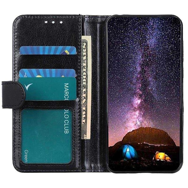 OnePlus 11 Plånboksfodral PU-Läder 4-FACK Svart