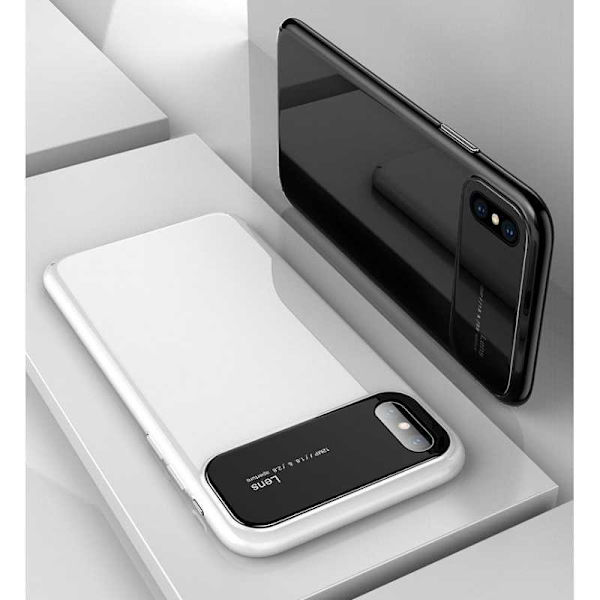 iPhone XS Ultra tynd stødabsorberende skal Blanc Black