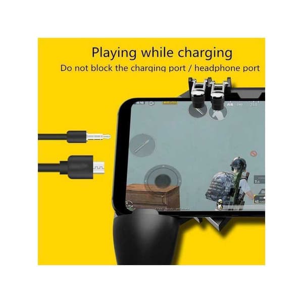 Smartphone Kontroll Gaming för b.la. PUBG Svart