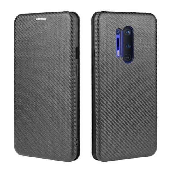 OnePlus 8 Pro Flip Case -korttipaikka CarbonDreams Black