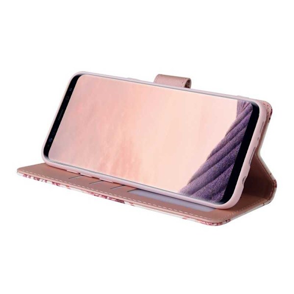 Samsung S8 Plus Trendigt Plånboksfodral Sparkle 4-FACK Rosa