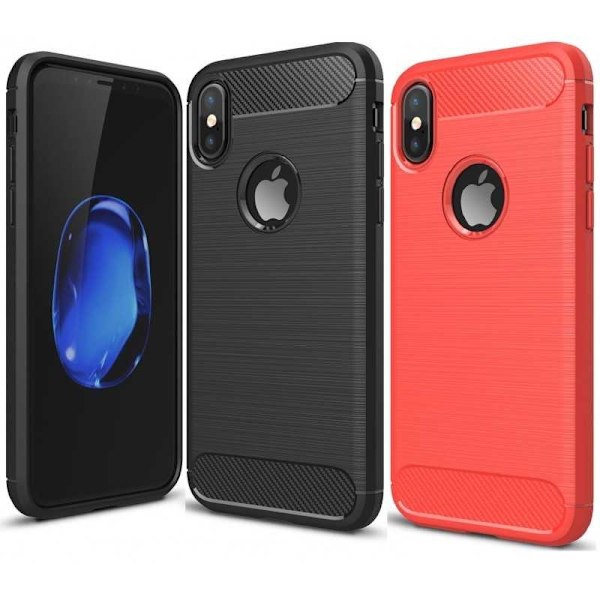iPhone XS stødsikker stødabsorberende skal SlimCarbon Black