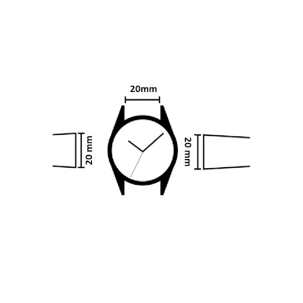 Universaali kestävä rannekoru Titan's Grip V4 20mm - Vihreä