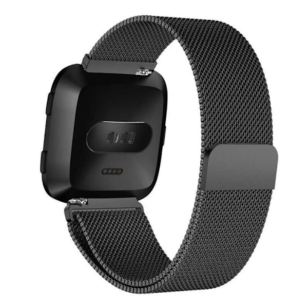 Fitbit Versa 2 Armband Milanesisk Loop Svart Svart