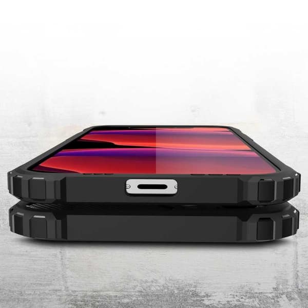 iPhone 12 Pro Max Stöttåligt Skal SlimArmor Svart