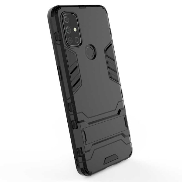 OnePlus Nord N10 iskunkestävä kotelo jalustalla ThinArmor Black