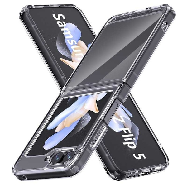 Samsung Z Flip 5 stødabsorberende tui Simple Transparent