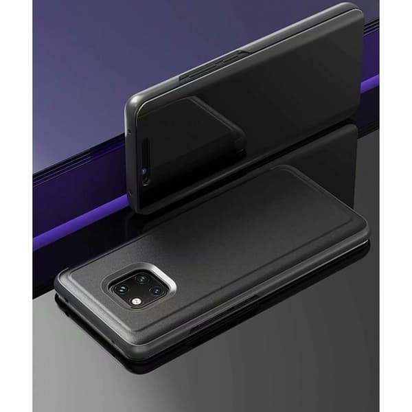 Mate 20 Pro Smart Flipfodral Clear View Standing V2 Rocket Vit