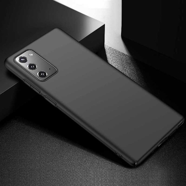 Samsung Note 20 Tunt Mattsvart Skal Basic V2 Svart