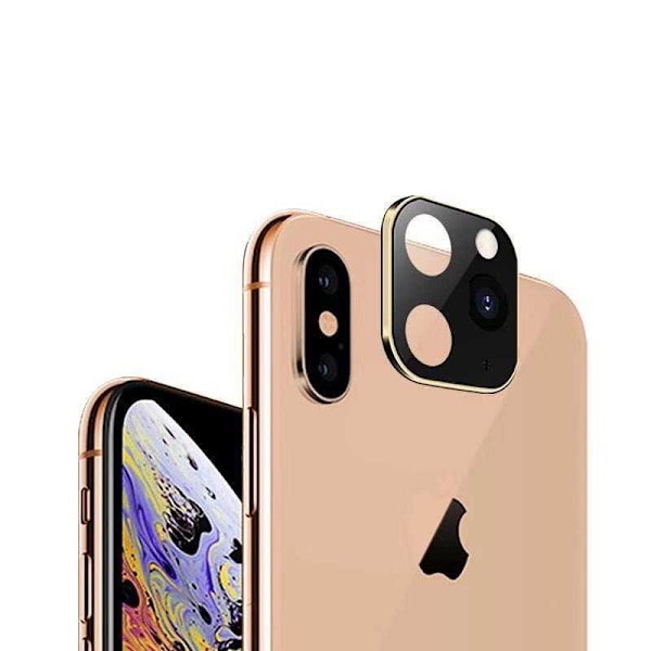 iPhone XS Max iPhone 11 Pro Max -kameraan Guld