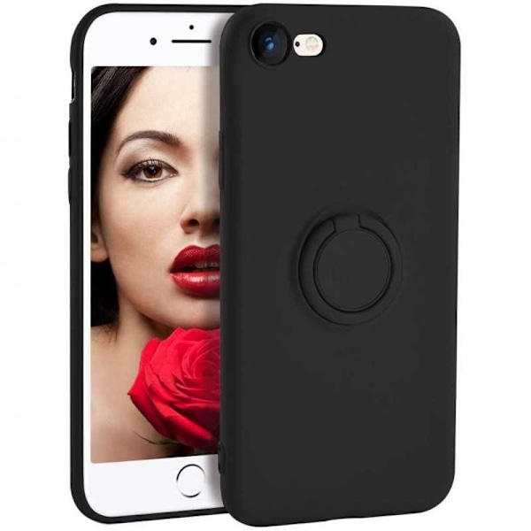 iPhone 7/8/SE (2020 & 2022) Stødsikker etui med ringholder CamShield Rosa