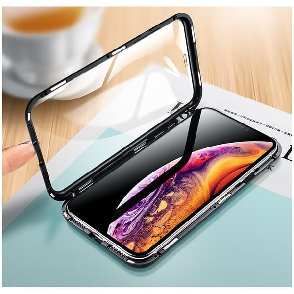 iPhone XS Max Full Coverage Premium Cover Glass Back V4 Transparent
