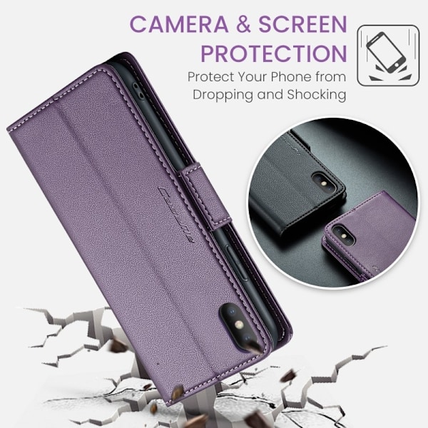 CaseMe Skin Pro Fodral iPhone XS Max - Lila