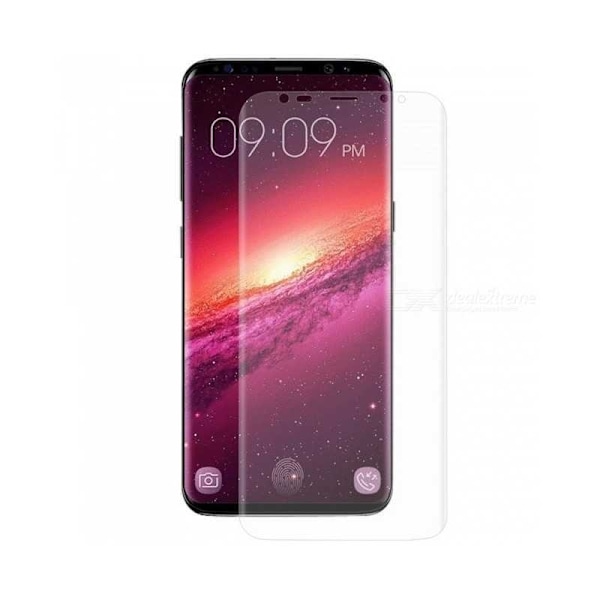 Samsung S9 Plus 3D Heltäckande PET-Skärmskydd Transparent