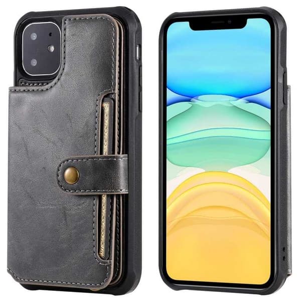 iPhone 12 Mini monitoimikorttipidike 5-FACK Winston Black