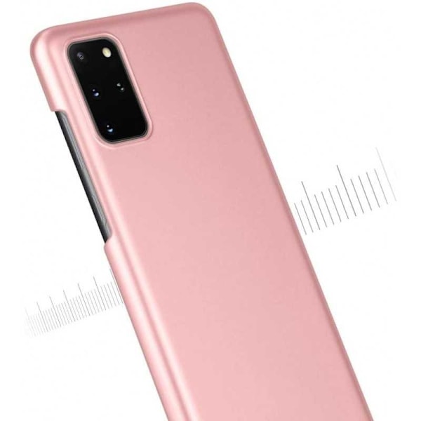 Samsung S20 Ultraohut kumipinnoitettu Cover Basic V2 Pink gold