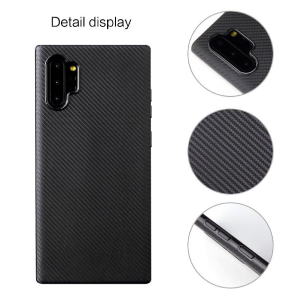 Samsung Note 10 Plus Støtsikker FullCarbon V2 Veske Black