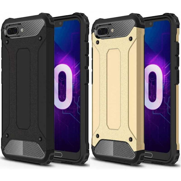Huawei Honor 10 Iskunkestävä Shell SlimArmor Svart