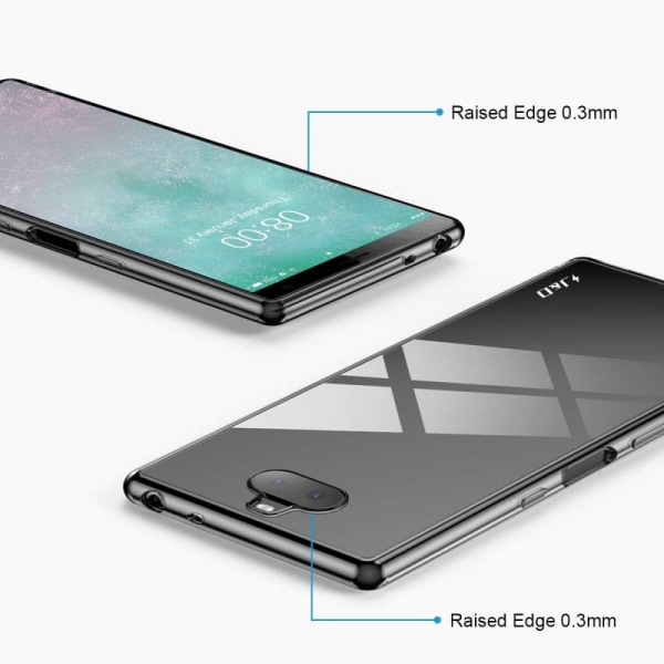 Motorola One Macro Stødabsorberende Silikone Cover Enkelt Transparent