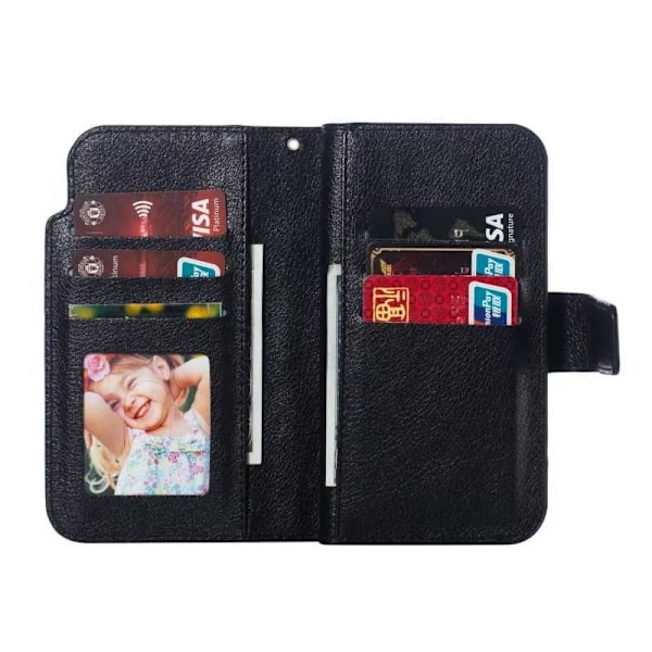 Samsung A40 praktisk pung-etui med 12-bakker Array V4