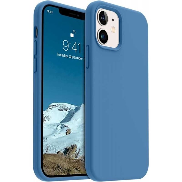 Kuminen iskunkestävä kotelo iPhone 11 - Sininen