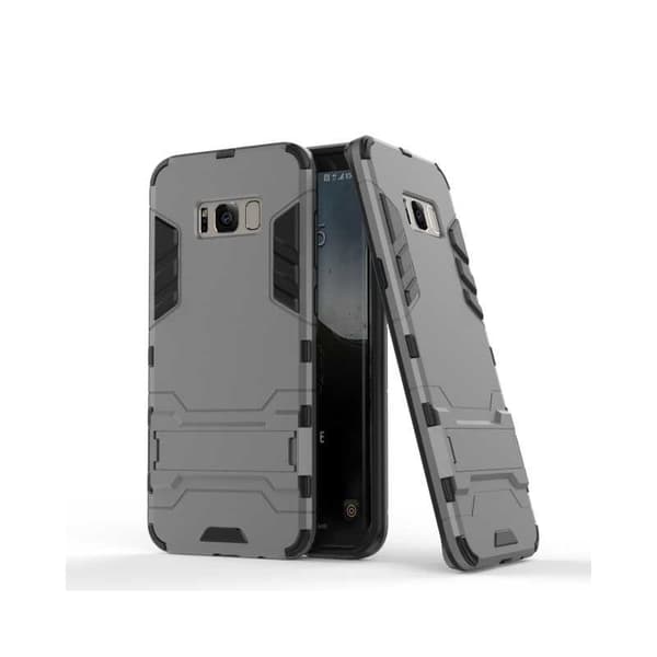 Samsung S8 Plus iskunkestävä kotelo jalustalla ThinArmor Svart