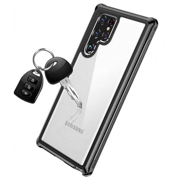 Samsung S22 Ultra Full Coverage Premium 3D-etui ThreeSixty Transparent