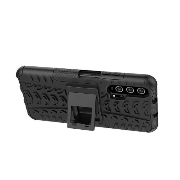 Huawei Nova 5T iskunkestävä suojus Active Supportilla Black