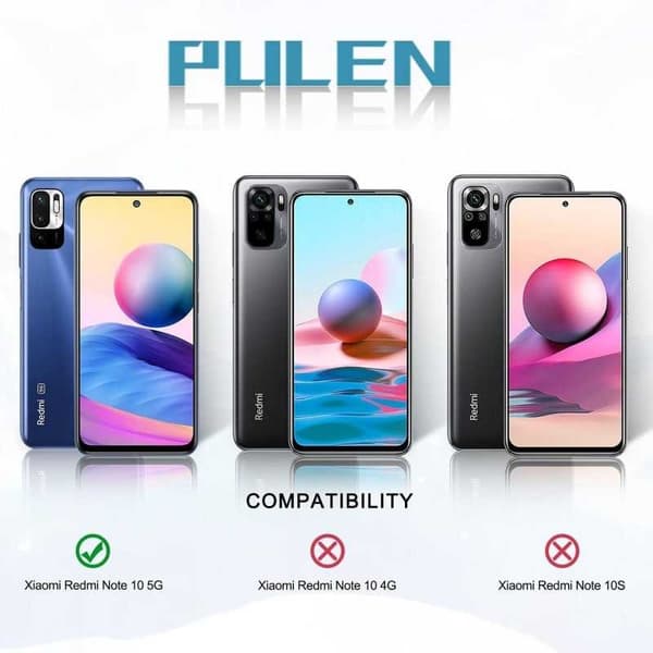 Xiaomi Redmi Note 10 Pro Heltäckande 3D PET-Skärmskydd Transparent