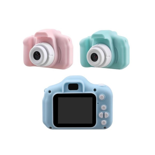 Kompakt Digital HD Kamera för Barn Blå
