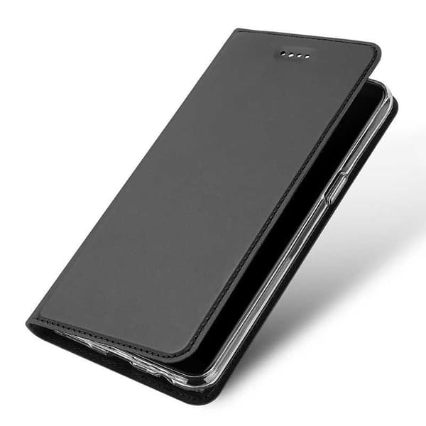 OnePlus 5T Flipfodral Skin Pro med Kortfack Svart