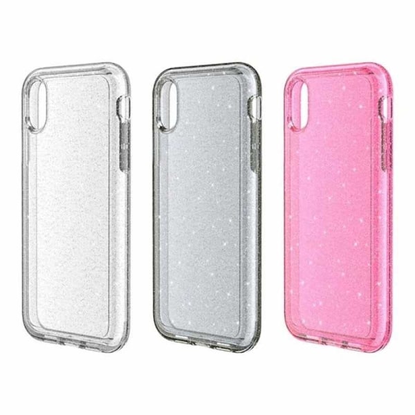 iPhone XS Max Shock Absorbering Mobile Shell Sparkle Rosa