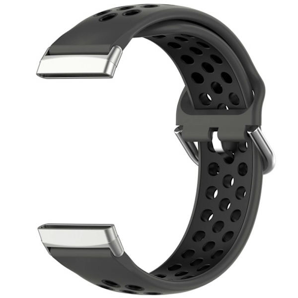 Fitbit Versa 3 / Versa 4 / Sense 2 tyylikäs urheiluranneke Runnr Black