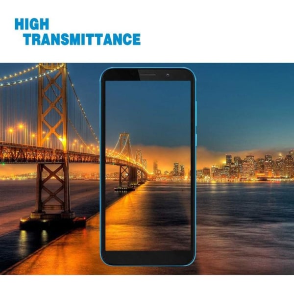 Motorola Moto E6 Play Hærdet glas 0,26 mm 2,5D 9H Fullframe Transparent