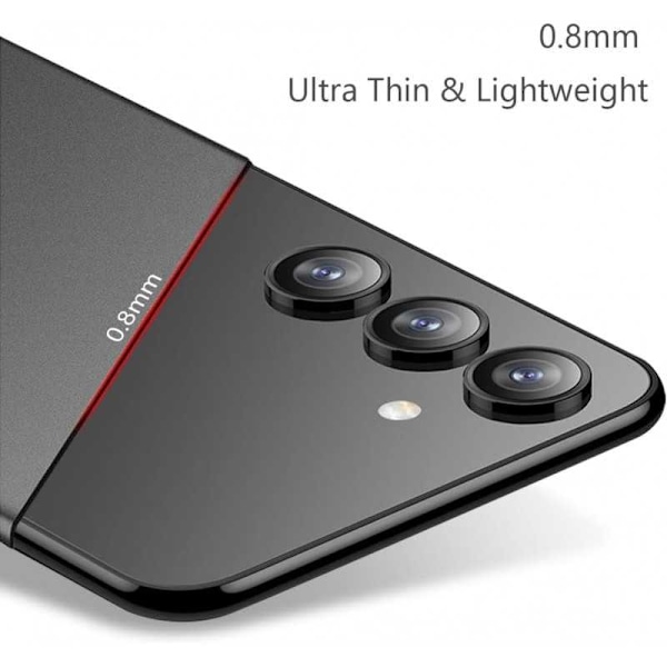 Samsung S24 Plus Ultra-ohut kumipinnoitettu Mattavärinen Basic V2