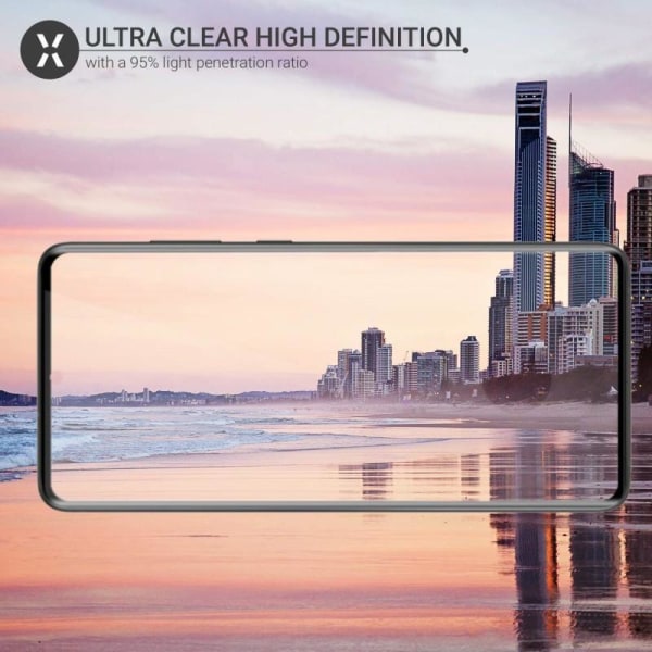 Samsung S21 FE Härdat Glas 0.26mm 3D 9H Fullframe Transparent