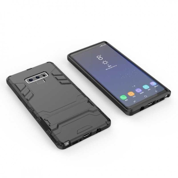 Samsung Note 9 Iskunkestävä suojus jalustalla ThinArmor Svart
