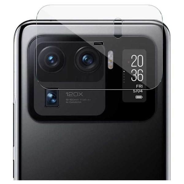 2-PACK Xiaomi Mi 11 Ultra Kamera Skydd Linsskydd Transparent
