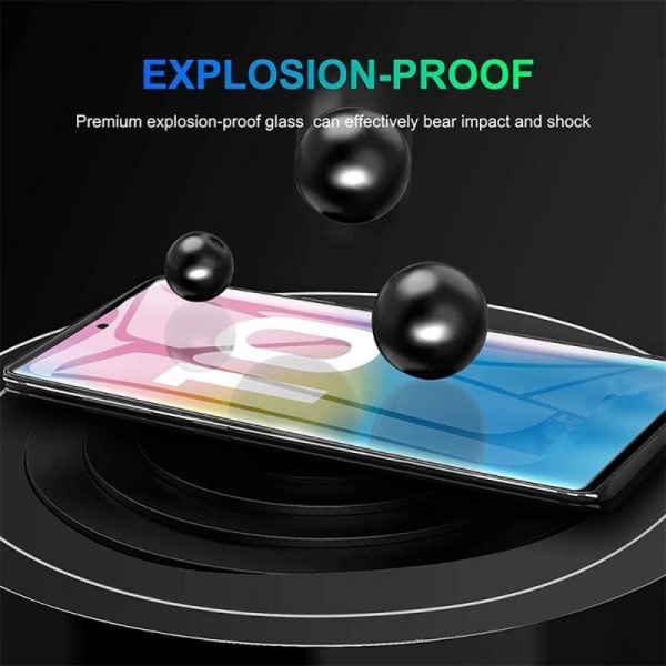 Samsung Note 20 FullFrame Hærdet glas 0,26mm 2,5D 9H Transparent