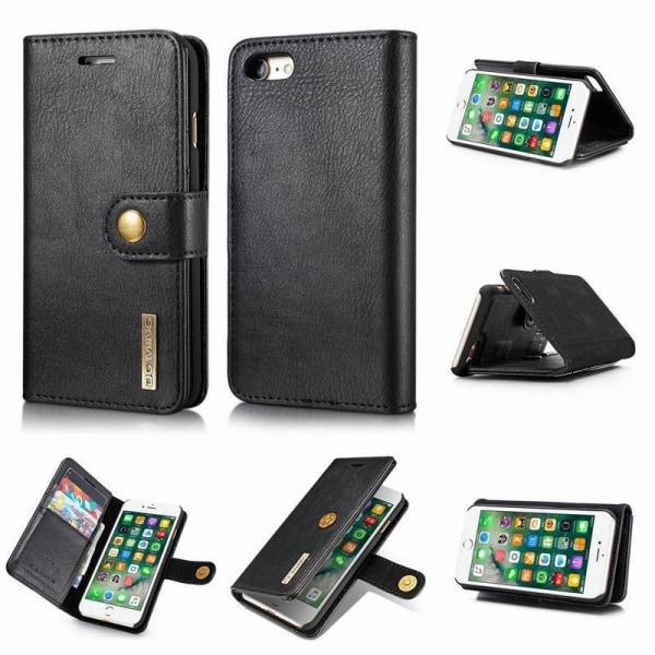 Mobil lommebok magnetisk DG Ming iPhone 7 Black