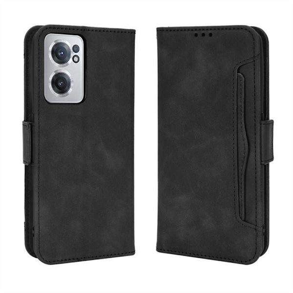 OnePlus Nord CE 2 5G Plånboksfodral PU-Läder 6-FACK Winston V3 Svart