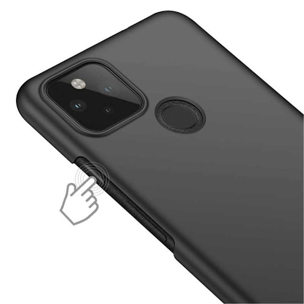 Google Pixel 5 Ultratunt Mattsvart Skal Basic V2 Svart