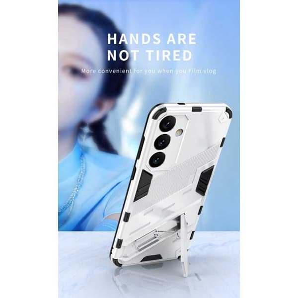 Samsung S24 Stöttåligt Skal med Kickstand ThinArmor V2 - Grön