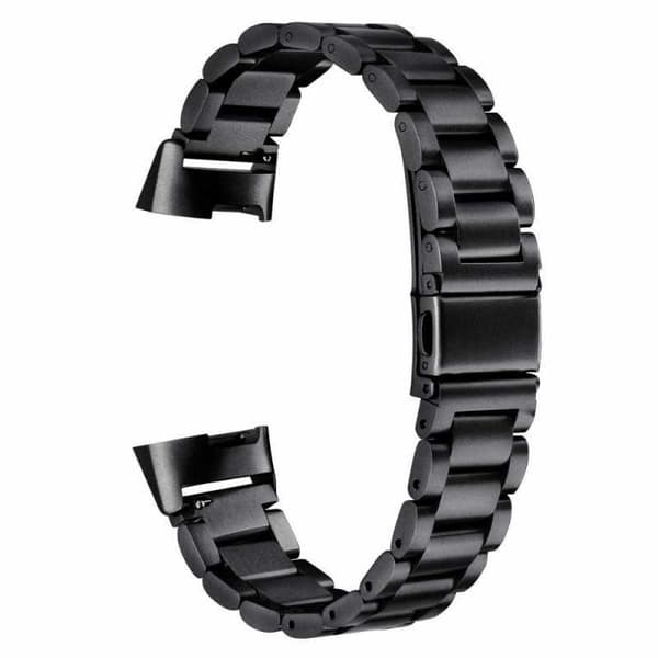 Metallirannekoru Fitbit Charge 3 musta Black