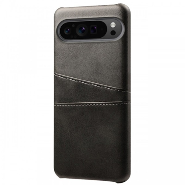Google Pixel 9 / 9 Pro Stötdämpande Mobilskal Korthållare Retro V2