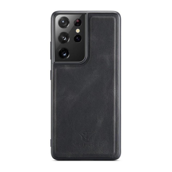 Samsung S22 Ultra Shockproof Case med magnetisk kortholder JeeHo Black