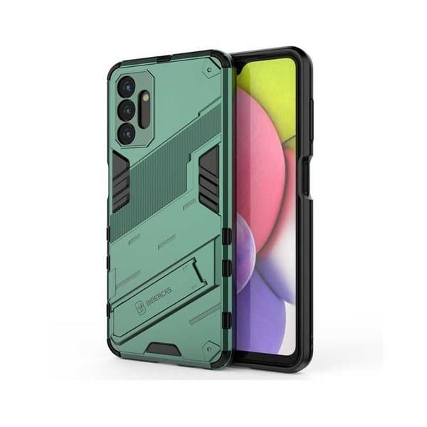 Samsung A54 5G Stöttåligt Skal med Kickstand ThinArmor V2 Mörkgrön