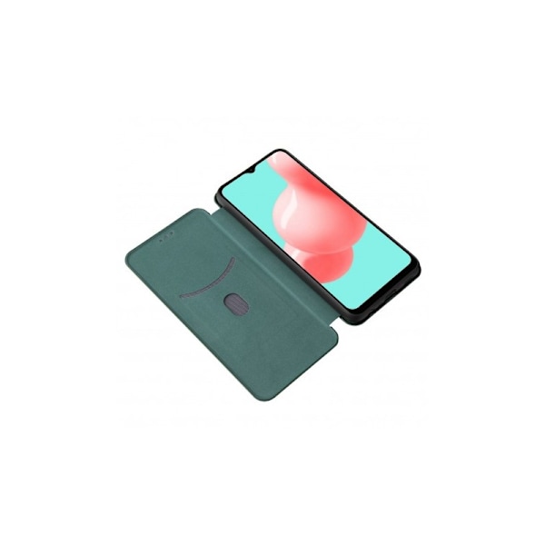 Samsung A33 5G Flip Case Kortrum CarbonDreams Grön