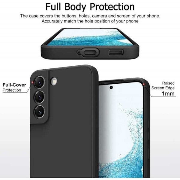 Samsung S21 FE Kuminen Shell Liquid - Musta