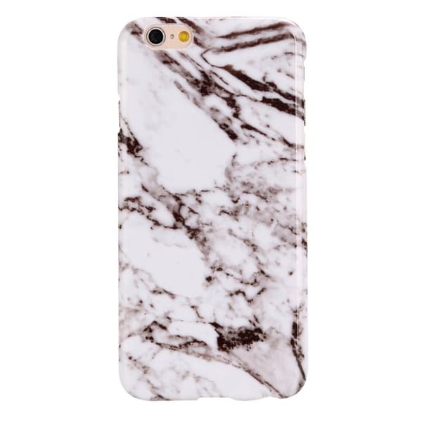 iPhone 8 Plus Marble Shell Slim Fit 3D Design Black Variant 1